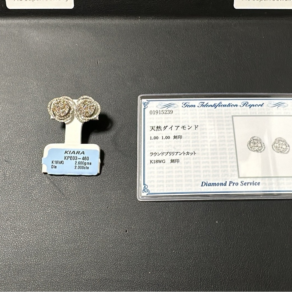 Lady boss earrings 2 carat